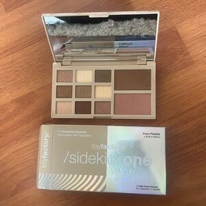 TOYFACTORY Sidekickone Face Palette + Built in Mirror. New in original box